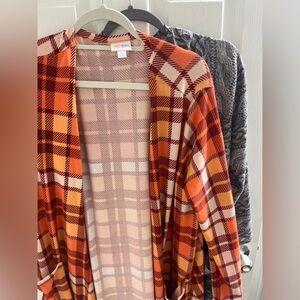 2 LuLaRoe Caroline cardigans - size L